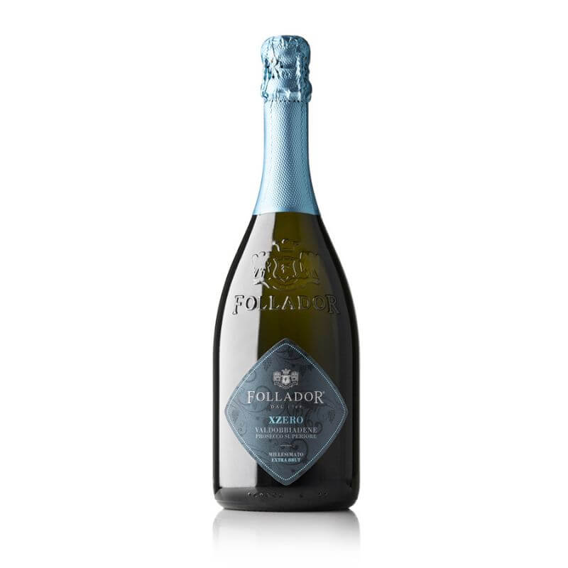 Xzero Prosecco bottle